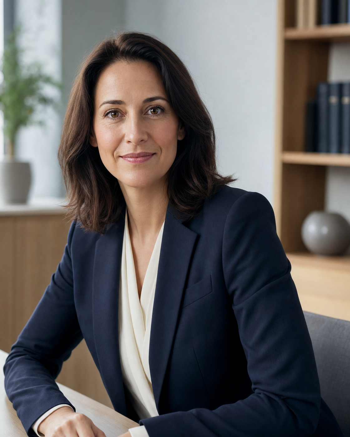 Fiktives Porträt von Rechtsanwältin Dr. Clara Heinrich